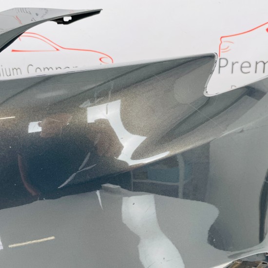 Vauxhall Corsa E Front Bumper Genuine Grey Mk4 Sri Vx 2014 - 2019 [am4]