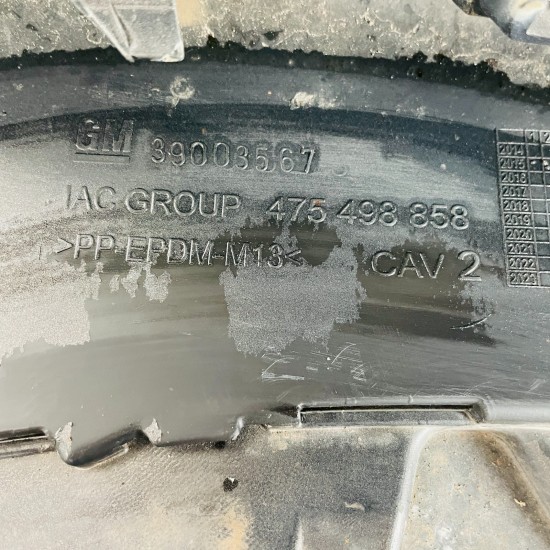 Vauxhall Corsa E Front Bumper Genuine Grey Mk4 Sri Vx 2014 - 2019 [am4]