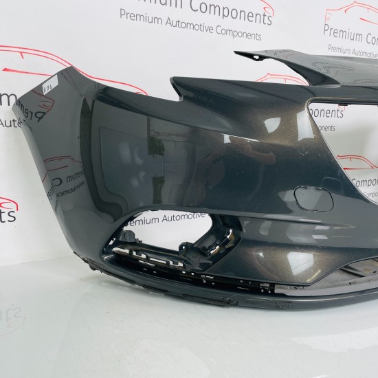 Vauxhall Corsa E Front Bumper Genuine Grey Mk4 Sri Vx 2014 - 2019 [am4]