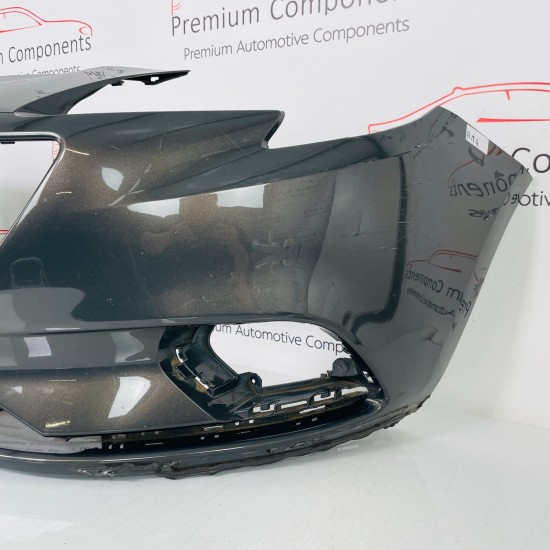 Vauxhall Corsa E Front Bumper Genuine Grey Mk4 Sri Vx 2014 - 2019 [am4]