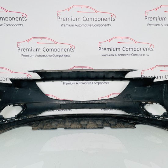 Vauxhall Corsa E Front Bumper Genuine Grey Mk4 Sri Vx 2014 - 2019 [am4]