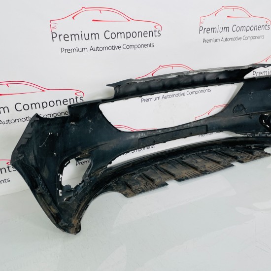 Vauxhall Corsa E Front Bumper Genuine Grey Mk4 Sri Vx 2014 - 2019 [am4]