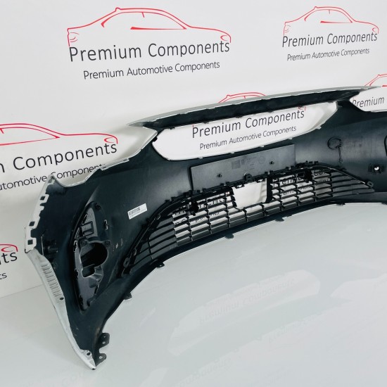 Vauxhall Corsa F Front Bumper Genuine Silver With Grill 2019 - 2022 [aa29]