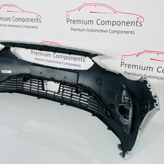 Vauxhall Corsa F Front Bumper Genuine Silver With Grill 2019 - 2022 [aa29]