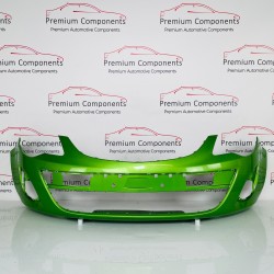 Vauxhall Corsa D Front Bumper Genuine Mk3 Green 2011 - 2014 [ao48]
