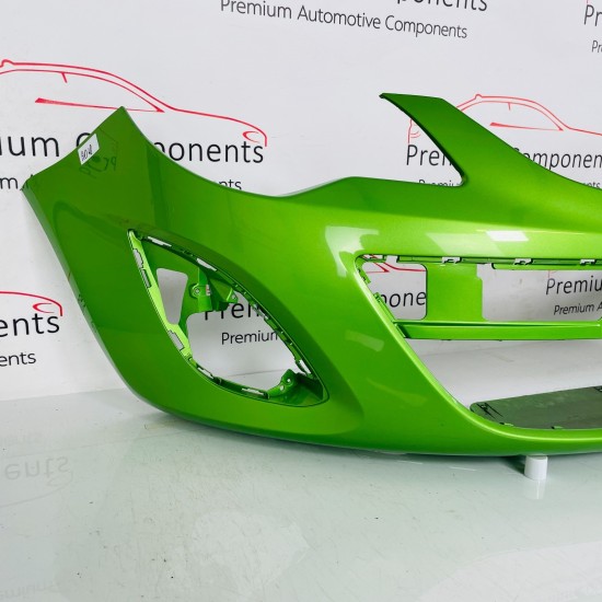 Vauxhall Corsa D Front Bumper Genuine Mk3 Green 2011 - 2014 [ao48]
