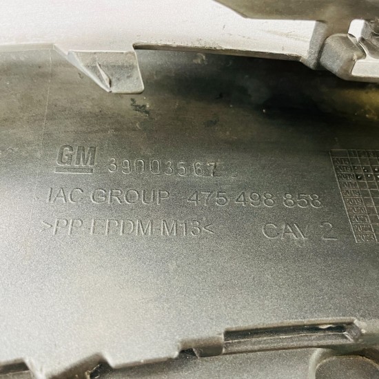 Vauxhall Corsa E Front Bumper Genuine Grey Mk4 2014 - 2019 [ao121]