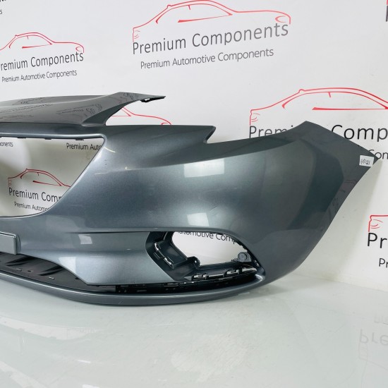 Vauxhall Corsa E Front Bumper Genuine Grey Mk4 2014 - 2019 [ao121]