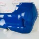 Vauxhall Corsa F Rear Bumper Genuine Blue With Pdc 2019 - 2023 [ap80]
