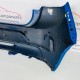 Vauxhall Corsa F Rear Bumper Genuine Blue With Pdc 2019 - 2023 [ap80]