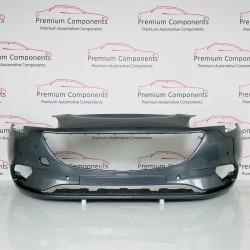 Vauxhall Corsa E Front Bumper Mk4 Genuine Grey With Pdc 2014 - 2019 [ap90]