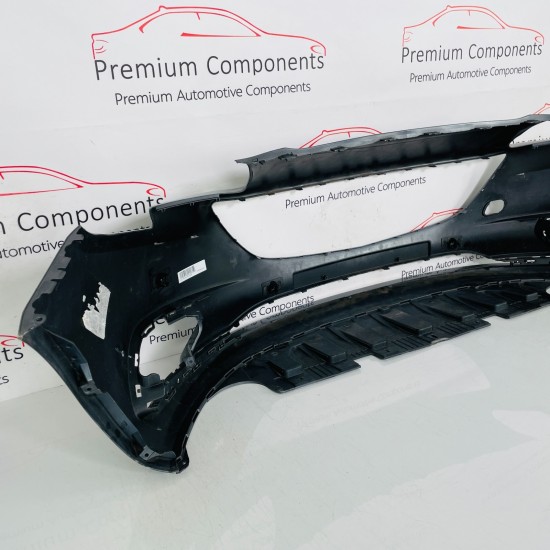 Vauxhall Corsa E Front Bumper Mk4 Genuine Grey With Pdc 2014 - 2019 [ap90]