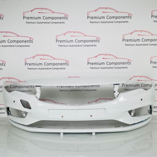 Vauxhall Astra K Front Bumper Genuine White Hatchback Estate 2016 - 2019 [ap96]