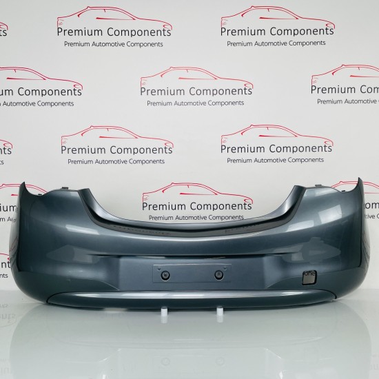 Vauxhall Corsa E Rear Bumper Genuine Grey 2014 - 2018 [aj97]