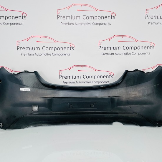 Vauxhall Corsa E Rear Bumper Genuine Grey 2014 - 2018 [aj97]
