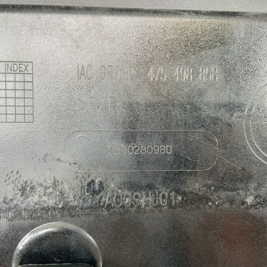 Vauxhall Corsa F Front Bumper Genuine Black With Grill 2019 - 2023 [ab56]