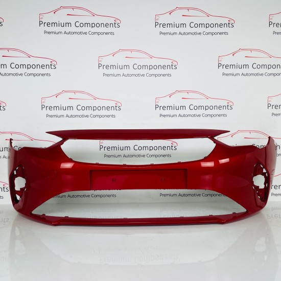 Vauxhall Corsa F Front Bumper Genuine Red 9830280980 / 2019 - 2023 [ar33]