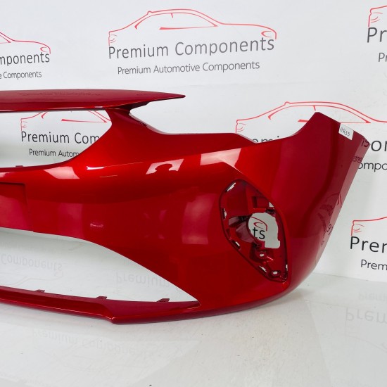 Vauxhall Corsa F Front Bumper Genuine Red 9830280980 / 2019 - 2023 [ar33]