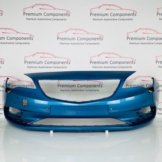 Vauxhall Astra Cascada Front Bumper Cabrio Genuine Blue 13369002 / 2014 - 2018 Vauxhall Astra Cascada Front Bumper Cabrio Genuine Blue 13369002 / 2014 - 2018