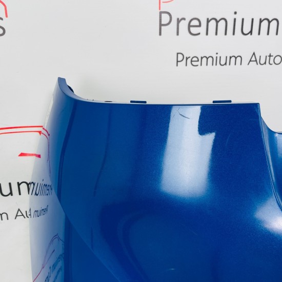 Vauxhall Corsa F Rear Bumper Genuine Blue 2019 - 2023 [am8]