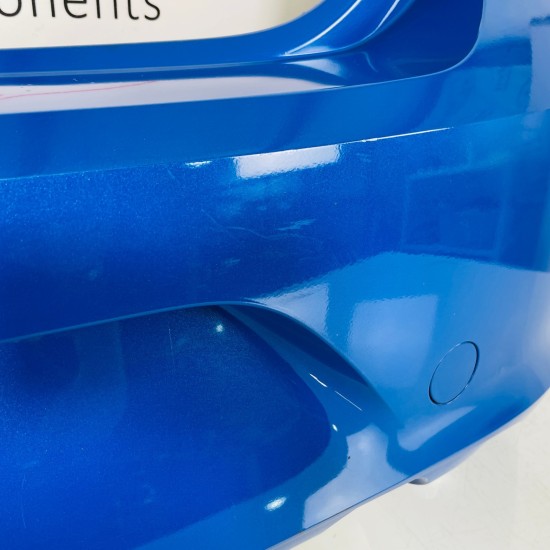 Vauxhall Corsa F Rear Bumper Genuine Blue 2019 - 2023 [am8]