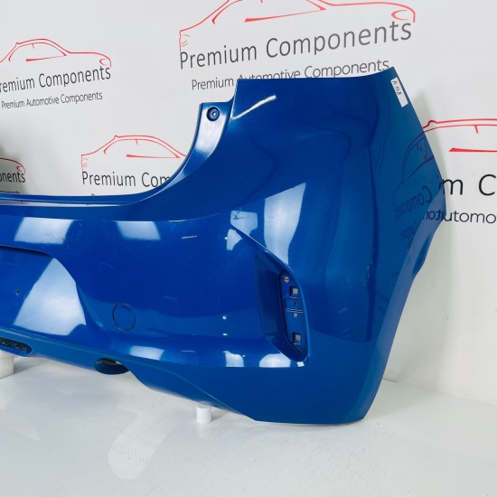 Vauxhall Corsa F Rear Bumper Genuine Blue 2019 - 2023 [am8]
