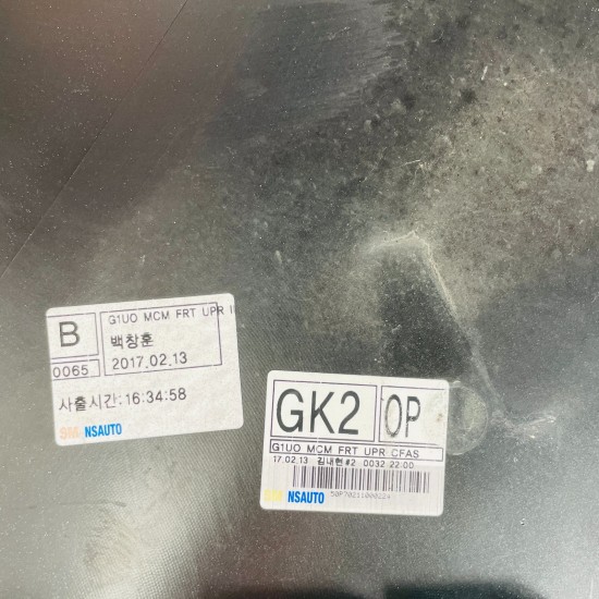 Vauxhall Mokka Front Bumper Genuine Grey X Turbo With Pdc 2017 - 2020 [am32]