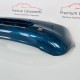Vauxhall Corsa E Rear Bumper Genuine Blue Mk4 With Pdc Holes 2014 - 2019 [aj19]