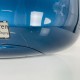 Vauxhall Corsa E Rear Bumper Genuine Blue Mk4 With Pdc Holes 2014 - 2019 [aj19]
