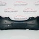 Vauxhall Corsa E Rear Bumper Genuine Blue Mk4 With Pdc Holes 2014 - 2019 [aj19]