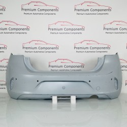 Vauxhall Corsa F Rear Bumper Genuine Grey With Pdc 2019 - 2023 [am20]