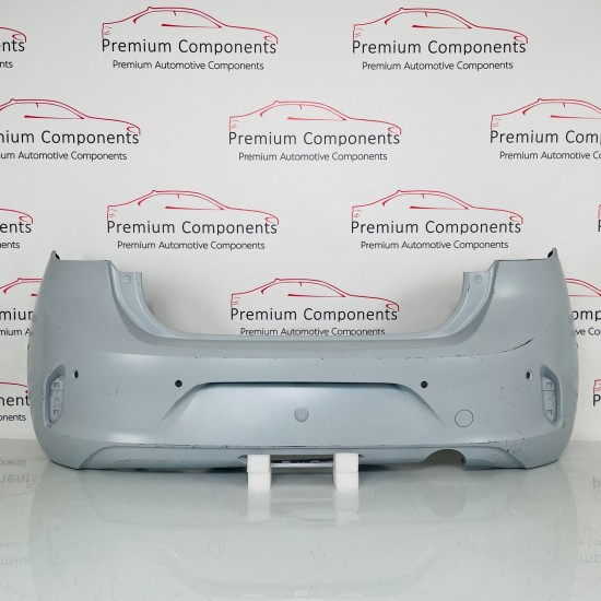 Vauxhall Corsa F Rear Bumper Genuine Grey With Pdc 2019 - 2023 [am20]