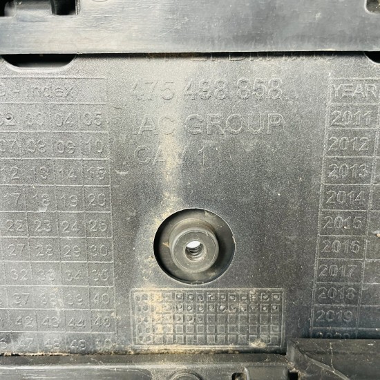 Vauxhall Corsa D Front Bumper Mk3 Genuine Grey With Trim 2011 - 2014 [ao131]