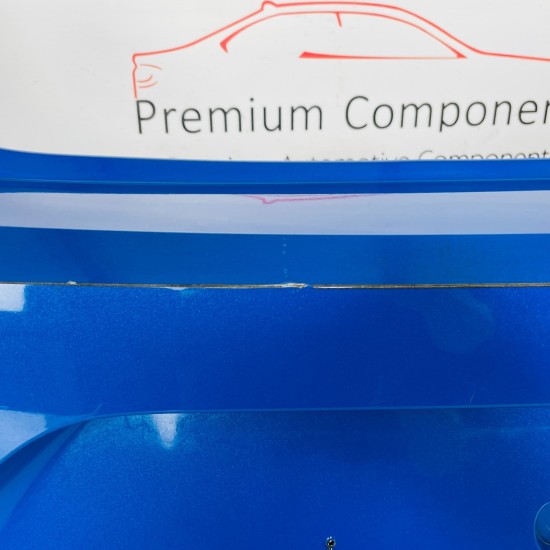 Vauxhall Corsa F Rear Bumper Genuine Blue With Pdc 2019 - 2023 [ap80]