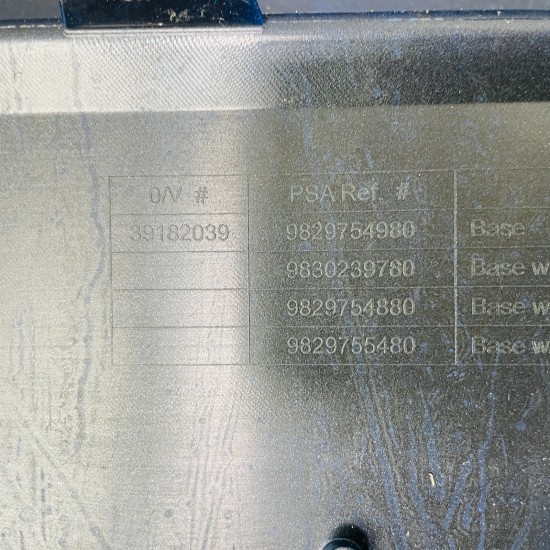 Vauxhall Corsa F Rear Bumper Genuine Blue With Pdc 2019 - 2023 [ap80]