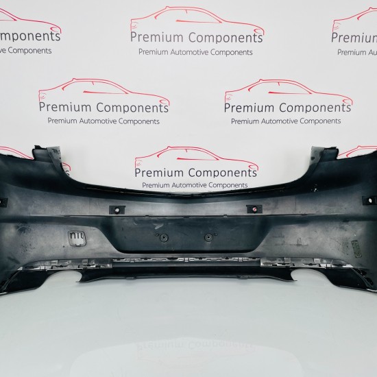 Vauxhall Astra K Rear Bumper Skin Genuine Silver Hatchback 2015 - 2020 [aj106]