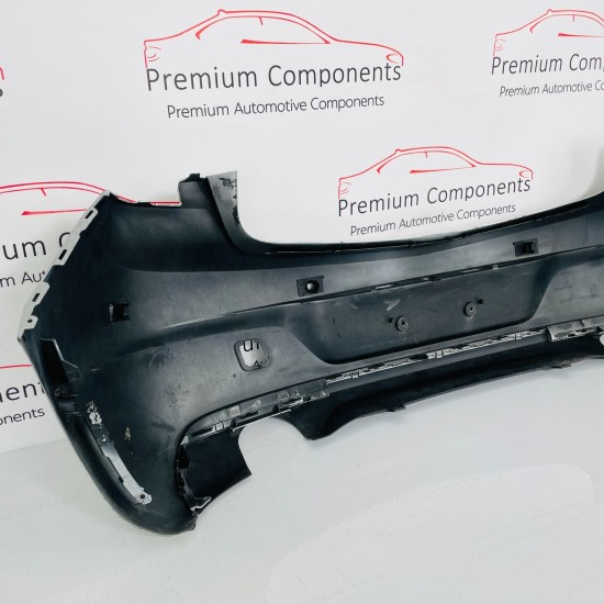 Vauxhall Astra K Rear Bumper Skin Genuine Silver Hatchback 2015 - 2020 [aj106]