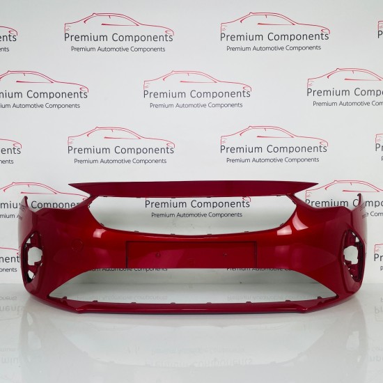 Vauxhall Corsa F Front Bumper Genuine Red 2019 - 2023 [an143]