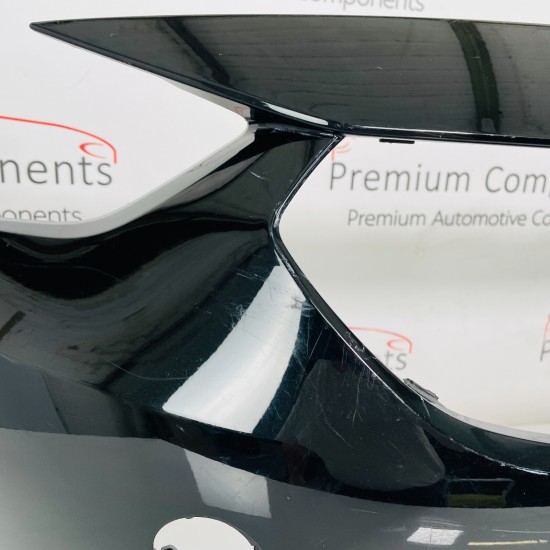 Vauxhall Corsa F Front Bumper Genuine Black With Grill 2019 - 2023 [ab56]