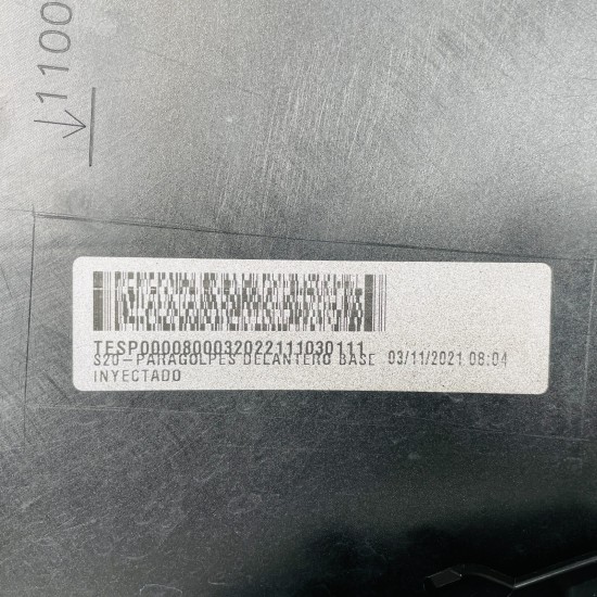 Vauxhall Corsa F Front Bumper Genuine Black With Grill 2019 - 2023 [ab56]