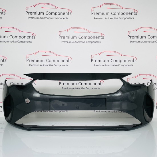 Vauxhall Corsa F Front Bumper Skin Genuine Grey 2019 - 2022 [aa31]