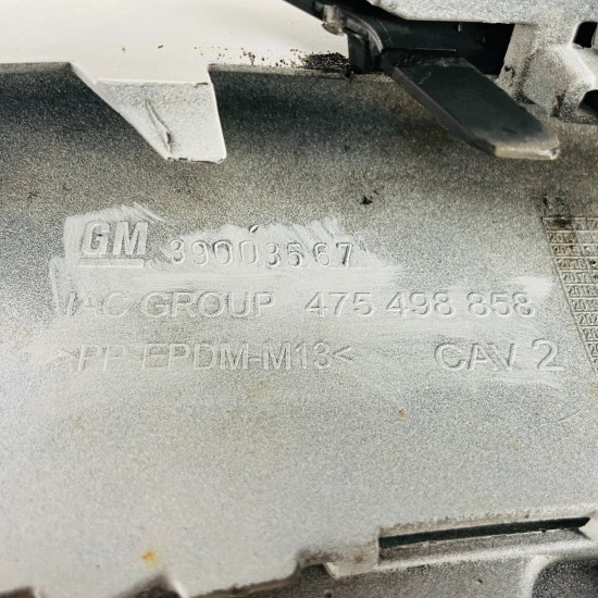 Vauxhall Corsa E Front Bumper Genuine White Mk4 39003567 | 2014 - 2019 [au35]