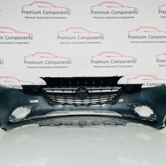 Vauxhall Corsa E Front Bumper Genuine White Mk4 39003567 | 2014 - 2019 [au35]