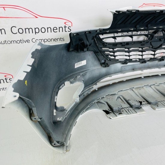 Vauxhall Corsa E Front Bumper Genuine White Mk4 39003567 | 2014 - 2019 [au35]