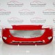 Vauxhall Corsa E Front Bumper Se Mk4 Genuine Red 39003567 | 2014 - 2019 [au52]
