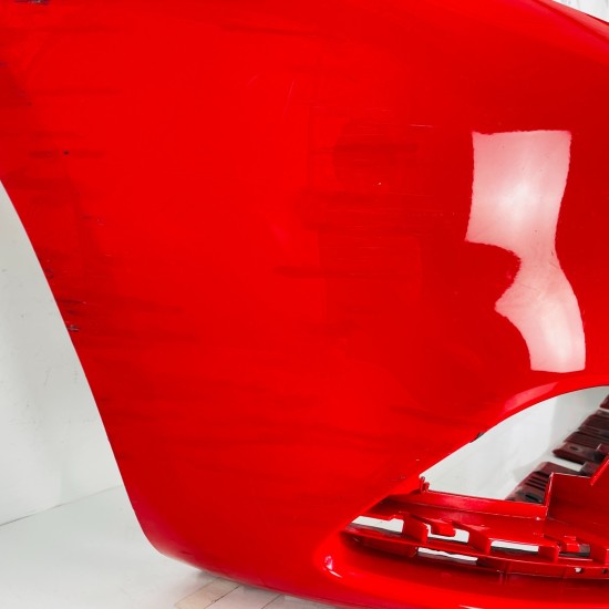 Vauxhall Corsa E Front Bumper Se Mk4 Genuine Red 39003567 | 2014 - 2019 [au52]
