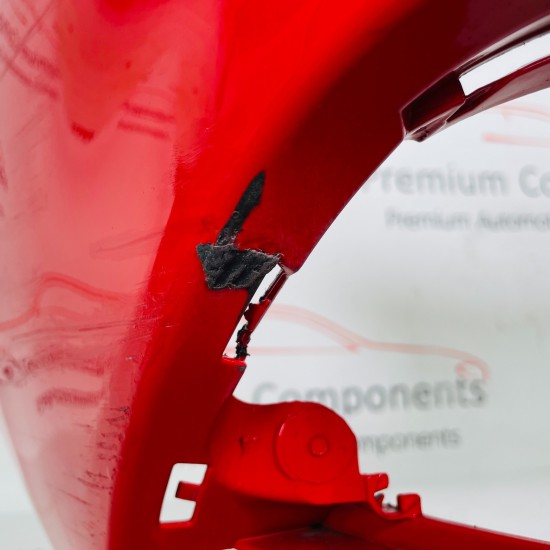 Vauxhall Corsa E Front Bumper Se Mk4 Genuine Red 39003567 | 2014 - 2019 [au52]