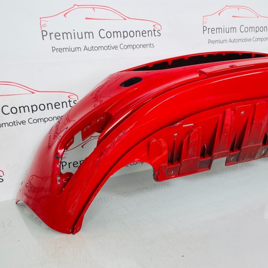 Vauxhall Corsa E Front Bumper Se Mk4 Genuine Red 39003567 | 2014 - 2019 [au52]