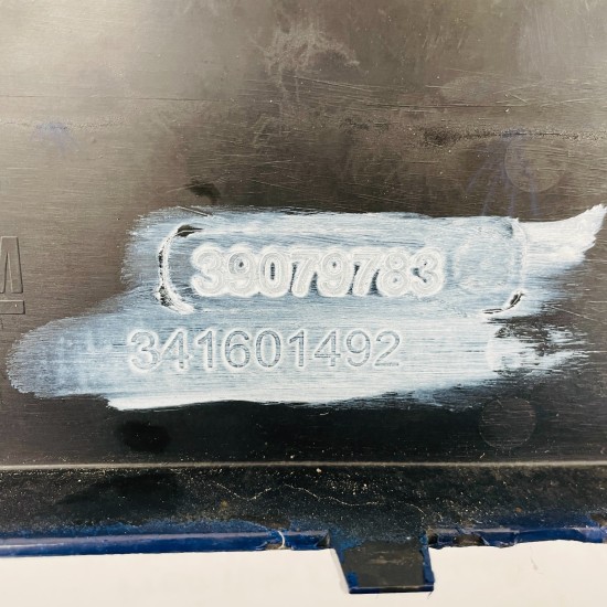 Vauxhall Zafira C Front Bumper Tourer Face Lift Genuine Blue 39079783 2017-2020