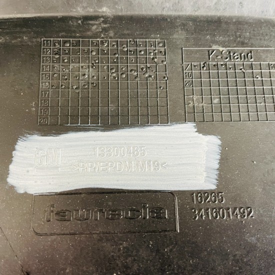 Vauxhall Zafira C Front Bumper Tourer Face Lift Genuine Black 13300485 2012-2016 Vauxhall Zafira C Front Bumper Tourer Face Lift Genuine Black 13300485 2012-2016